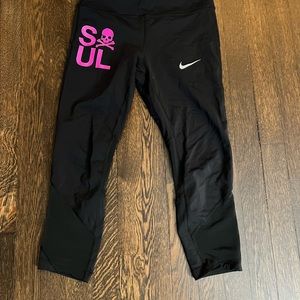 Nike X Soulcycle Luxe Dri Fit Running Tight Size S